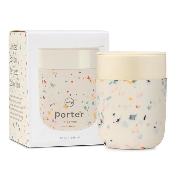 W&P Other - NEW IN BOX/ONE LEFT W&P 12oz. Porter Mug Limited Edition Cream Terrazzo